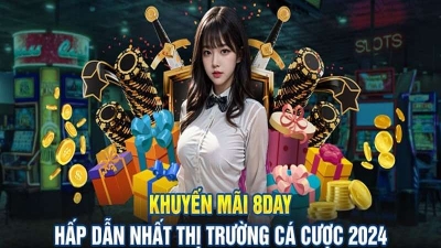 Khuyến mãi 8DAY - Ưu đãi cực sốc, phần thưởng cực cao